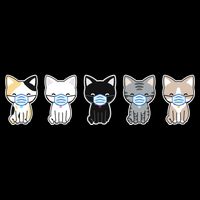 Cute Quarantine Kitties Cooling Performance Crew T-Shirt