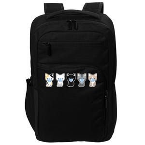 Cute Quarantine Kitties Impact Tech Backpack