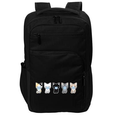 Cute Quarantine Kitties Impact Tech Backpack