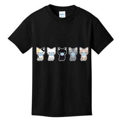 Cute Quarantine Kitties Kids T-Shirt