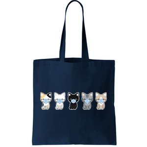 Cute Quarantine Kitties Tote Bag