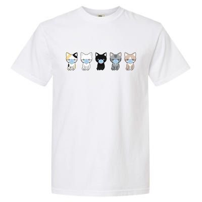 Cute Quarantine Kitties Garment-Dyed Heavyweight T-Shirt