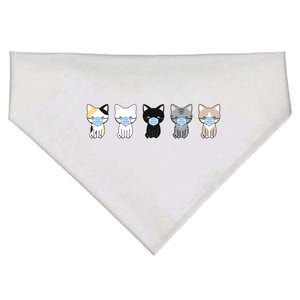 Cute Quarantine Kitties USA-Made Doggie Bandana