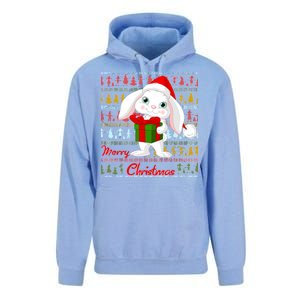 Cute Rabbit Ugly Christmas Sweater Unisex Surf Hoodie