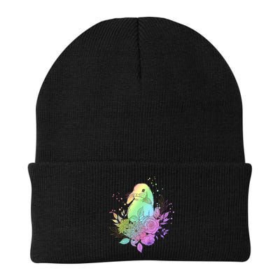 Cute Rainbow Pastel Easter Bunny Beanie