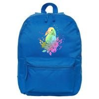 Cute Rainbow Pastel Easter Bunny 16 in Basic Backpack