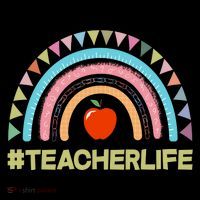 Cute Rainbow Teacher Life #teacherlife Impact Tech Backpack