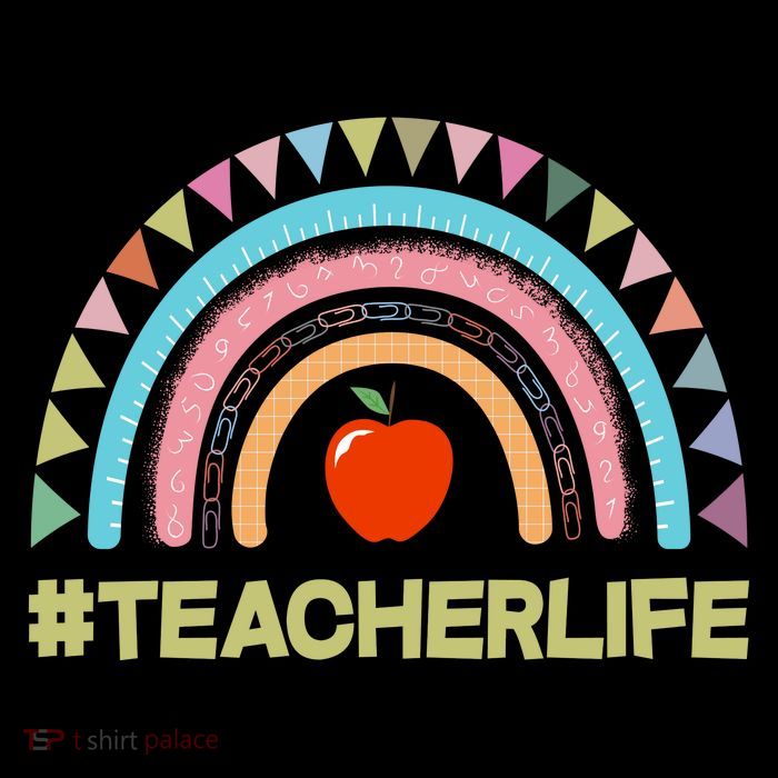 Cute Rainbow Teacher Life #teacherlife Impact Tech Backpack