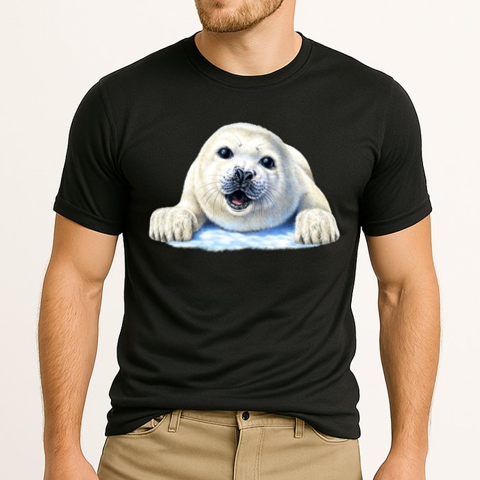 Cute Seal Wildlife Cooling Performance Crew T-Shirt