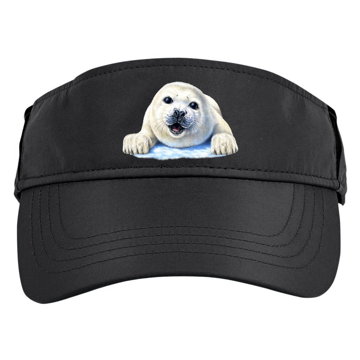 Cute Seal Wildlife Adult Drive Performance Visor