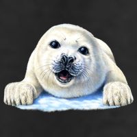 Cute Seal Wildlife Adult Drive Performance Visor