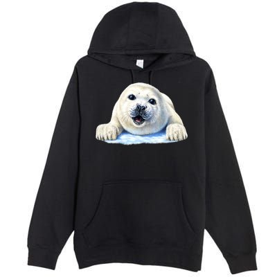 Cute Seal Wildlife Premium Pullover Hoodie