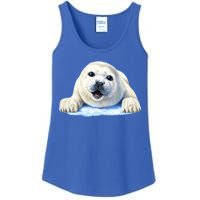 Cute Seal Wildlife Ladies Essential Tank