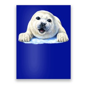 Cute Seal Wildlife Poster