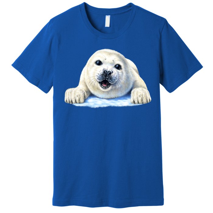 Cute Seal Wildlife Premium T-Shirt