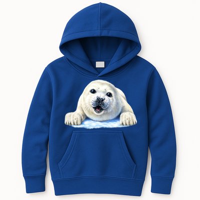 Cute Seal Wildlife Kids Hoodie