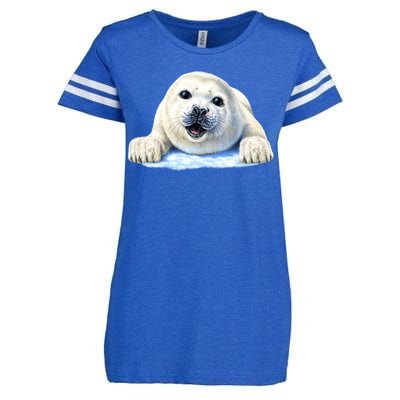 Cute Seal Wildlife Enza Ladies Jersey Football T-Shirt