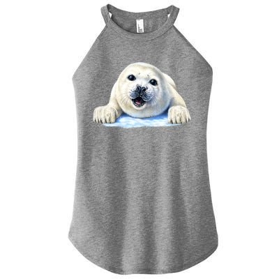 Cute Seal Wildlife Women's Perfect Tri Rocker Tank