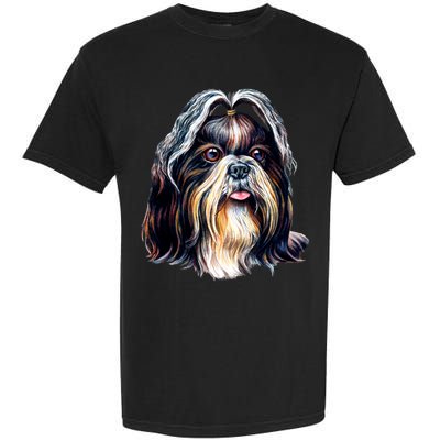 Cute Shih Tzu Garment-Dyed Heavyweight T-Shirt