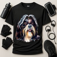 Cute Shih Tzu Cooling Performance Crew T-Shirt