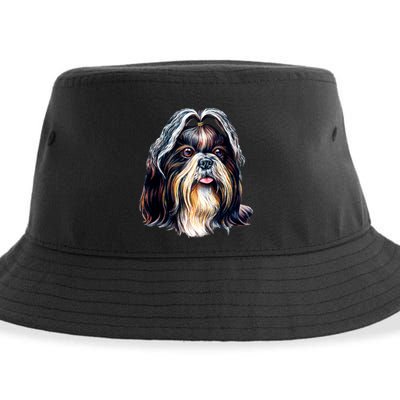 Cute Shih Tzu Sustainable Bucket Hat