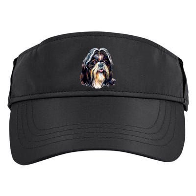 Cute Shih Tzu Adult Drive Performance Visor
