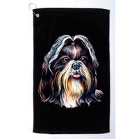 Cute Shih Tzu Golf Towel