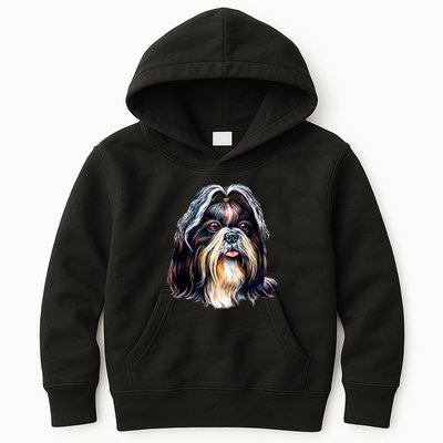 Cute Shih Tzu Kids Hoodie