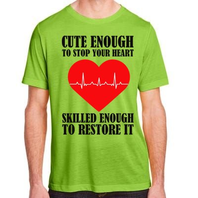 Cute Skilled Nurse Adult ChromaSoft Performance T-Shirt