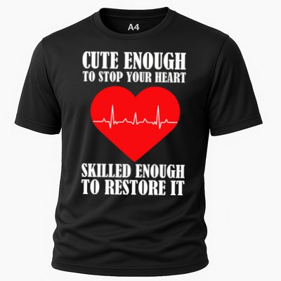 Cute Skilled Nurse Performance Shirt
