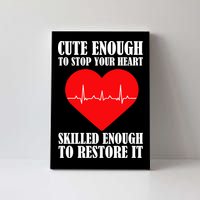 Cute Skilled Nurse Canvas