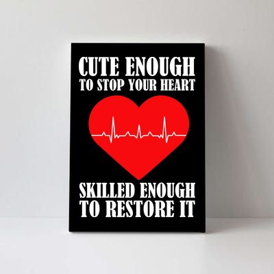 Cute Skilled Nurse Canvas