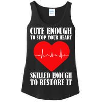 Cute Skilled Nurse Ladies Essential Tank