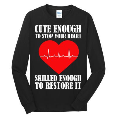 Cute Skilled Nurse Tall Long Sleeve T-Shirt