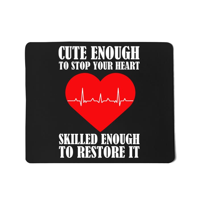 Cute Skilled Nurse Mousepad