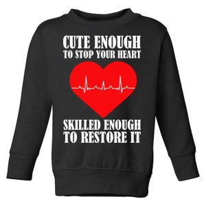 Cute Skilled Nurse Toddler Sweatshirt