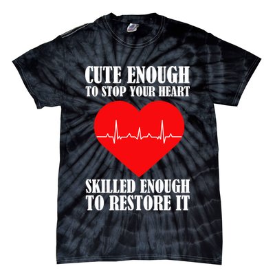 Cute Skilled Nurse Tie-Dye T-Shirt