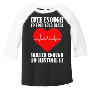 Cute Skilled Nurse Toddler Fine Jersey T-Shirt