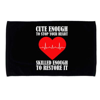 Cute Skilled Nurse Microfiber Hand Towel