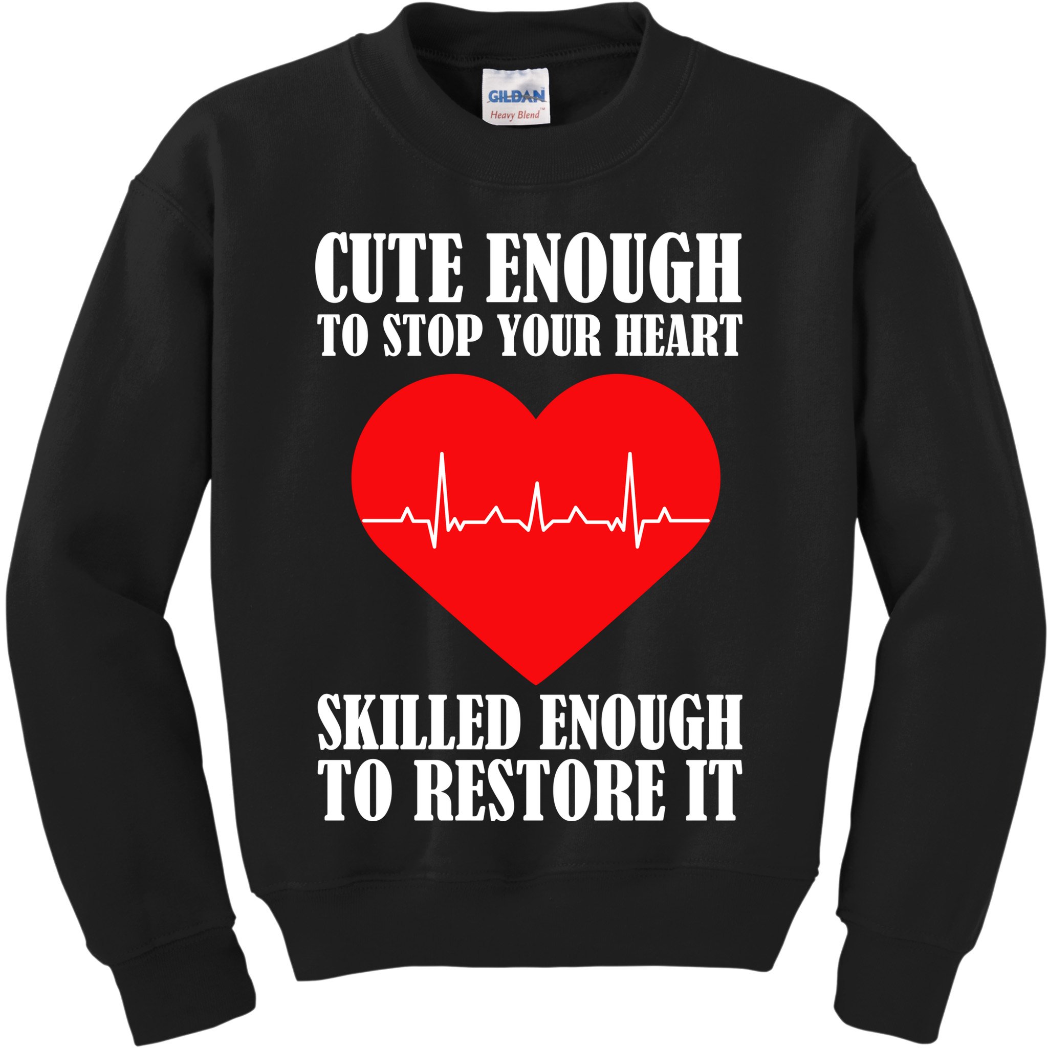 Cute Skilled Nurse Kids Sweatshirt