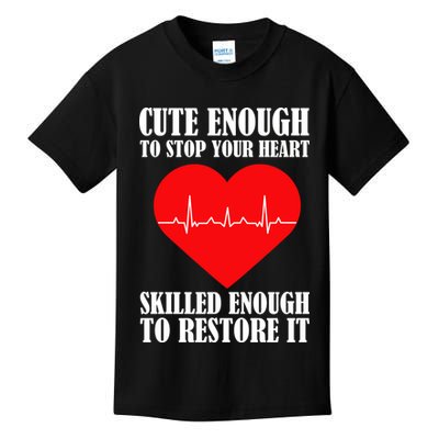 Cute Skilled Nurse Kids T-Shirt