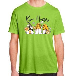 Cute Spring Bee Happy Gnomes Adult ChromaSoft Performance T-Shirt