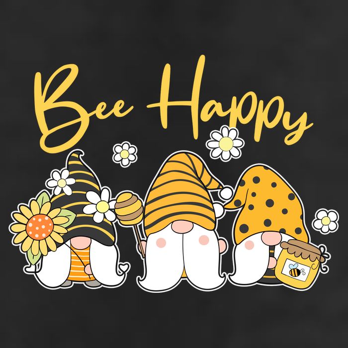 Cute Spring Bee Happy Gnomes Cool Comfort Performance Bucket Hat