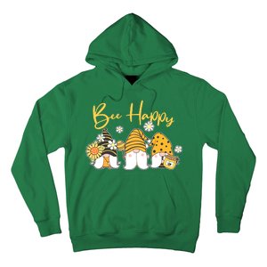 Cute Spring Bee Happy Gnomes Hoodie