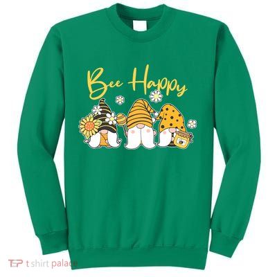 Cute Spring Bee Happy Gnomes Sweatshirt