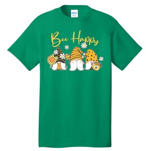 Cute Spring Bee Happy Gnomes Tall T-Shirt