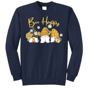 Cute Spring Bee Happy Gnomes Tall Sweatshirt