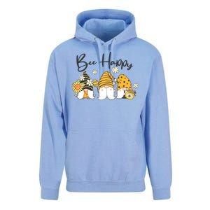 Cute Spring Bee Happy Gnomes Unisex Surf Hoodie