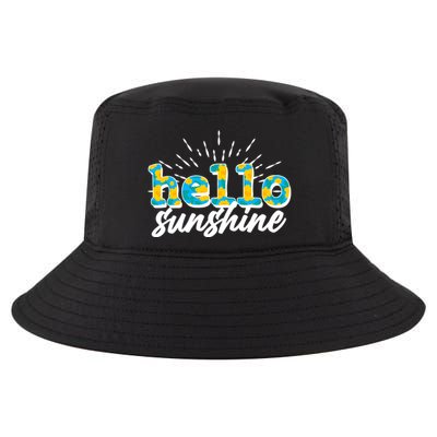Cute Springy Summery Hello Sunshine Cool Comfort Performance Bucket Hat