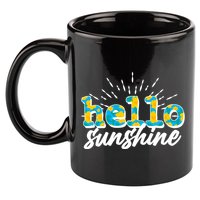 Cute Springy Summery Hello Sunshine 11oz C Handle Ceramic Mug